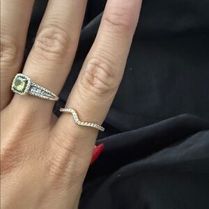 Pandora Gold wave Ring